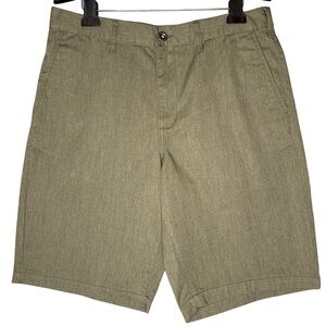 RVCA Men's Americana Chino Shorts - Green, Size 34